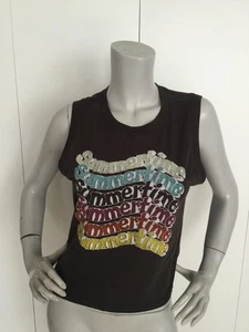 T-shirt Michael Stars Summer Time ritagliata taglia S - Foto 1 di 4