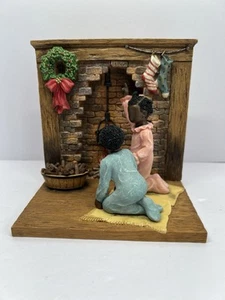 Annie Lee Sass 'n Class Keep Looking Up Christmas 2005 Ethnic Black Statue RARE - Bild 1 von 8