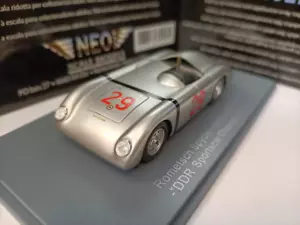 Neo 1/43 Rometsch Spyder Helmut DDR 1954 argento - Foto 1 di 5