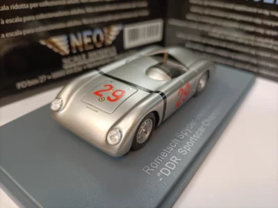 Neo 1/43 Rometsch Spyder Helmut DDR 1954 Silver - Image 1 of 4