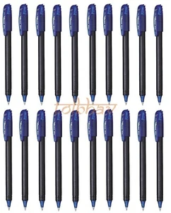 Pentel EnerGel BL 417 Roller Gel Pen - Blue Ink 0.7mm Point - Pack of 20 - Picture 1 of 7