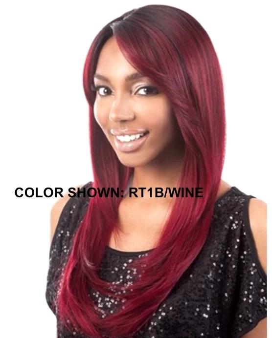 PELUCA LARGA RECTA ORADELL MOTOWN TRESS STELLA HITEMP CON FLEQUILLO LATERAL OL 24" Foto 1 de 4