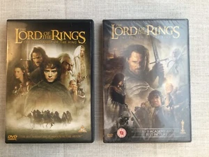 Lord Of The Rings DVDs Fellowship and Return Of The King - Picture 1 of 2