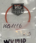 Tag Heuer Bezel Gasket For Carrera Authentic Original Wv1410 Wv1450 Part Hg1116