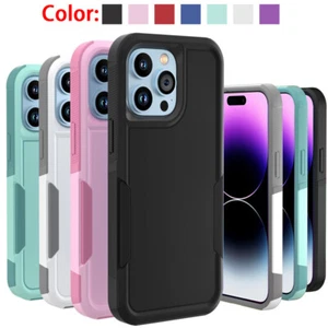Funda resistente para teléfono resistente para iPhone 13,14,14 Pro,14 Plus,14 Pro Max - Imagen 1 de 19
