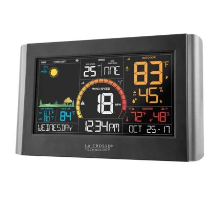 La Crosse Technology WiFi Professional Weather Station with Wind Speed Alerts - Image 1 of 4