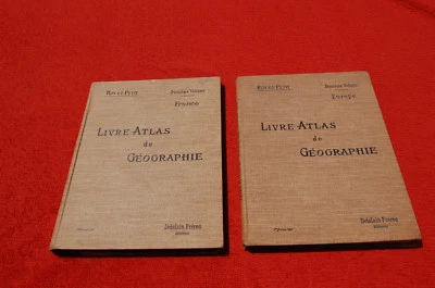 ATLAS  de GEOGRAPHIE ancien par Delalain Frères dessinés par M.J BESSON - Photo 1/4