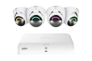 Lorex 4K+ 12MP 4 IP Dome Camera NVR System Wired and Fusion Wi-Fi - 2TB Storage - Picture 1 of 10