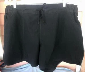 LANDS' END SHORTS Gr. 20 W SCHWARZ Kordelzug 2 Taschen hinten elastisch EZ CARE cool - Bild 1 von 4