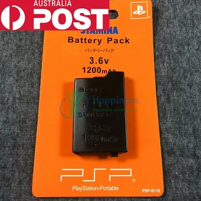 New Rechargeable Battery Pack for Sony PSP 2000 & 3000 3.6V 1200mAh - Image 1 of 3