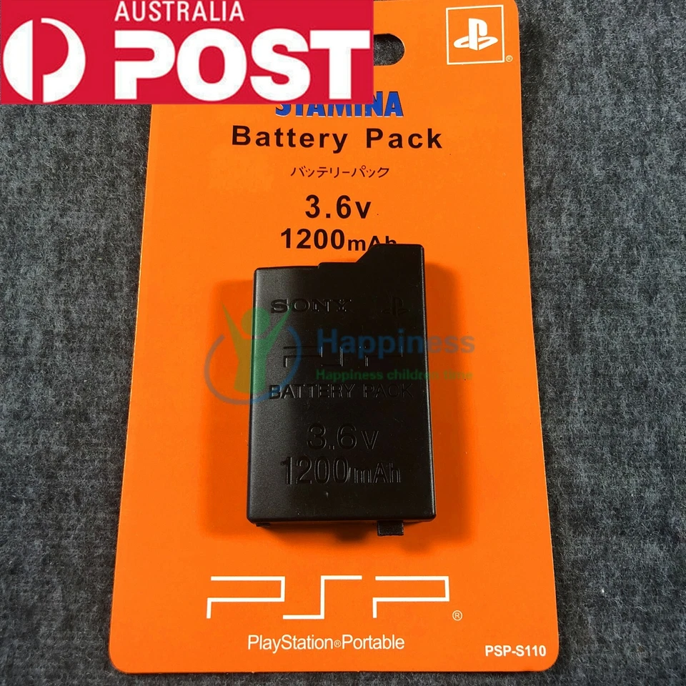 New Rechargeable Battery Pack for Sony PSP 2000 & 3000 3.6V 1200mAh - Image 1 of 3