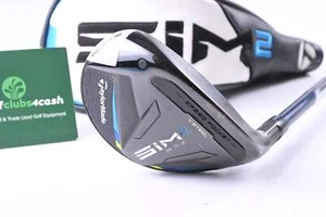 Taylormade SIM2 Max #4 Hybrid / 22 Degree / Regular Flex Fujikura Ventus Blue 6 - Picture 1 of 9
