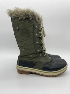 Sorel Tofino II wasserdichte Winterstiefel in grün - Größe 4 warm Freizeit Outdoor - Bild 1 von 5