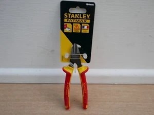 PINZA TAGLIERINA LATERALE DIAGONALE STANLEY 0 84 009 FATMAX 1000V VDE 160MM NUOVA VERSIONE - Foto 1 di 1