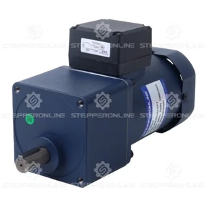 Single-phase AC Induction Motor 120W 110VAC 60Hz 310RPM 2.87Nm 90mm Spur Gearbox - Picture 1 of 7