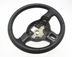 ✅ Lenkrad Lederlenkrad VW Golf VI 6 2008-2012 NEU LEDERBEZUG Neu Beziehen - Picture 1 of 3
