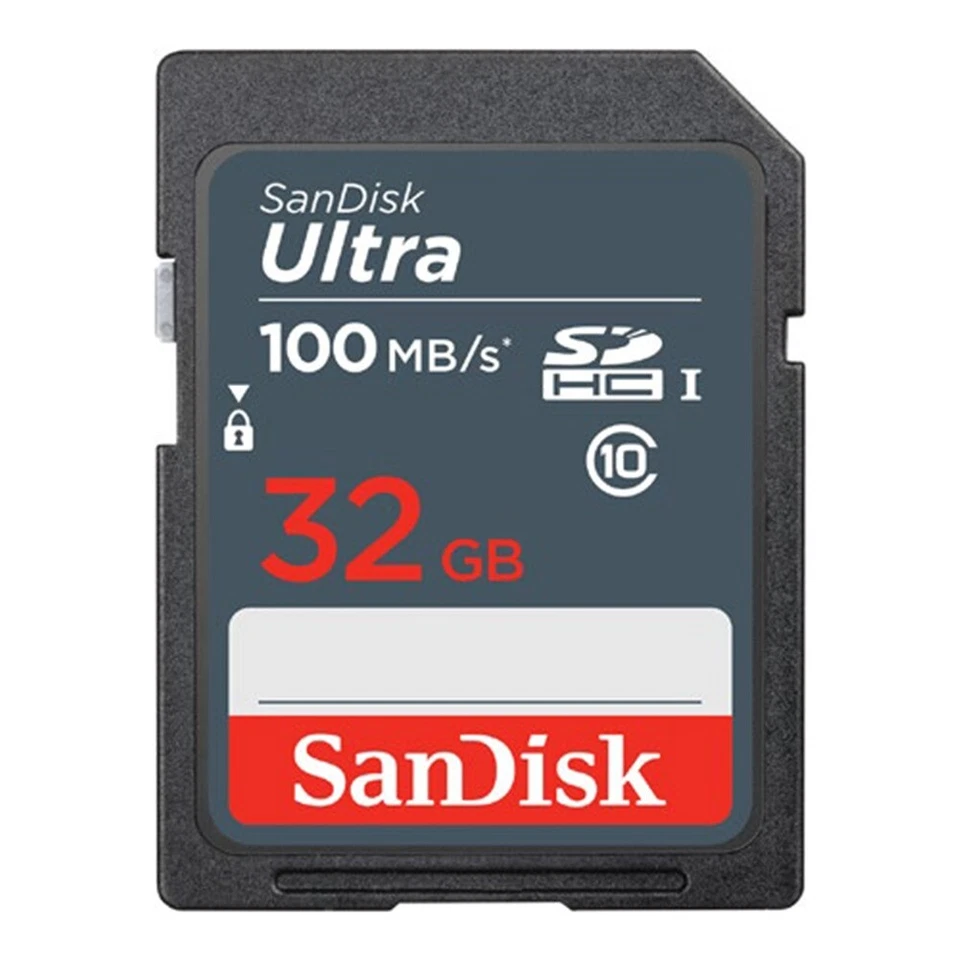 SanDisk 32GB SDHC Ultra 100MB/s - Image 1 of 1