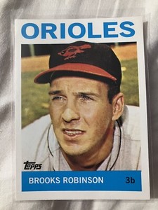 2010 Topps The Cards Your Mom Threw Out Original Back Brooks Robinson #230 HOF