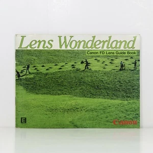 1982 “Lens Wonderland; Canon FD Lens Guide Book” Brochure | 2 Lots – Very Good+  - Picture 1 of 4