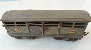 Hornby Series O gauge No 2 N.E.Cattle Truck Reasonable Condition - Picture 1 of 14