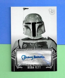 Star Wars Return of Jedi B&W 2020 Autograph Card A-JB Jeremy Bulloch  Boba Fett - Picture 1 of 2