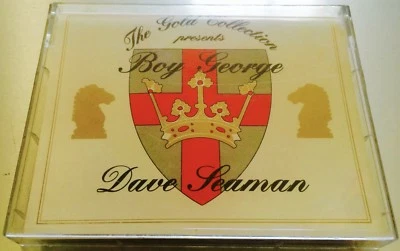 BOY GEORGE DAVE SEAMAN The Gold Collection RARE 2 DJ MIXED TAPE CASSETTE BOX SET - Image 1 of 2