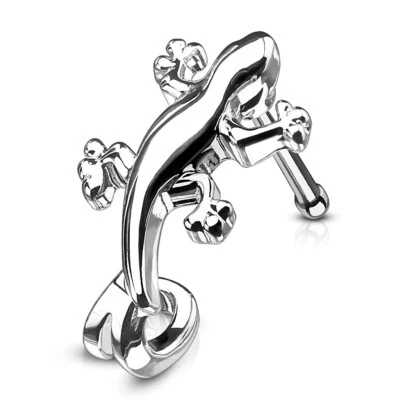Gecko Nose Crawlers 316L Surgical Steel Nose Bone Stud Rings Piercing - Image 1 of 4