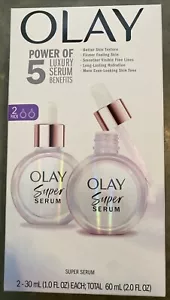 Olio di Olay SUPER SERUM 2- 30 ml (1,0 once) 60 ml TOTALE pelle dall'aspetto migliore - nuovo - Foto 1 di 4