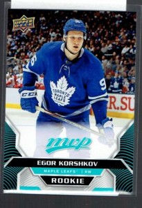 2020-21 Upper Deck MVP Hockey- Base High Series Egor Korshkov #231 RC Leafs