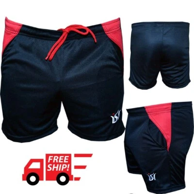 Pantalones Cortos Para Hombre Gimnasio Entrenamiento Entrenamiento Informales Ejercicio Fitness Correr Bolsillos Cortos Foto 1 de 4