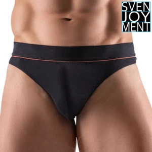 SALE Svenjoyment Black Men's BDSM sexy string with double layered pouch for him - Picture 1 of 8