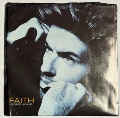 George Michael - Faith/Hand To Mouth 45rpm Vinyl VG+ Foto 1 de 4