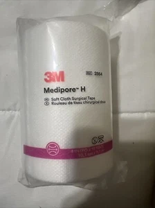 3M Medipore H 2864 weiches chirurgisches Gewebeband 4 x 10 Yards (1 Rolle) - Bild 1 von 2