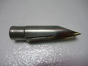 Vintage? Alto? Tenor? Saxophone Mouthpiece Silver Color 100g Brass Plated? - Picture 1 of 8