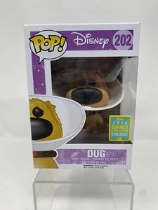 Funko Pop! En muy buen estado Disney UP! EXCAVADA CON CONO #202 2016 Summer Covention NUEVA EN CAJA - Imagen 1 de 11