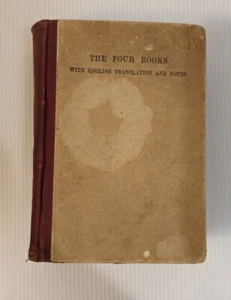 1930s THE FOUR BOOKS by James Legge, Confucian Analects, Great Learning, Mencius - Picture 1 of 10