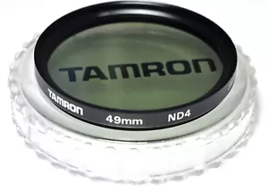 ★TAMRON FILTER ND 4 ★49 mm FILTRO MADE IN JAPAN★ - Imagen 1 de 3