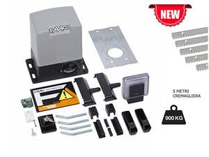Kit motore cancello scorrevole FAAC DELTA 3 KIT 741 900 kg+ 5 MT CREMAGL.ACCIAIO - Foto 1 di 1