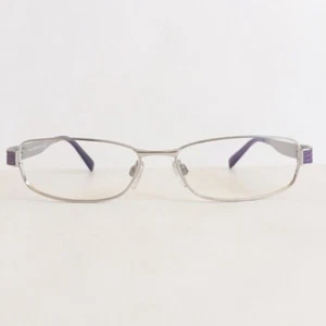 Tod's TO5022 018 Silver Purple Metal Optical Eyeglasses Frame 52-15-135 TO 5022 - Picture 1 of 4