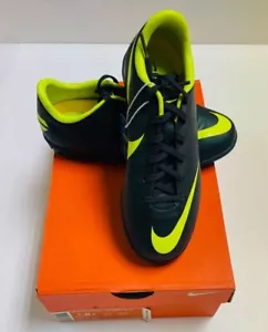 Nike Jr. Mercurial Victory III Turf Kids Soccer Shoes Seaweed-Volt - Picture 1 of 6