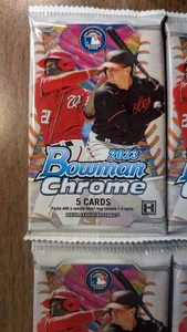 2023 Bowman Chrome Pack from HOBBY box. Factory Sealed - Picture 1 of 5