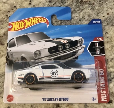 Hot Wheels ‘67 SHELBY GT500 BIANCA 2025 1:64 - Immagine 1 di 2