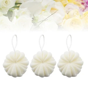3 Pcs Kürbis-Badekugeln Männer Und Frauen Duschkugel Mesh-Badekugel - Bild 1 von 11