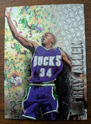 RAY ALLEN, 1996-97 FLEER METAL #186, RC - Image 1 of 2