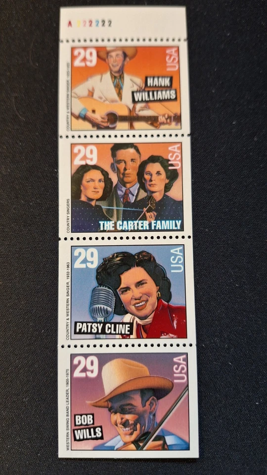 Scott #2778a, M/F/NH/NF, 29 cent, Country Artists, Pane of 4, P#A22222, 1993  - Image 1 of 2