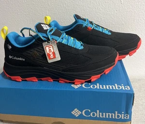 Scarpa da trekking Columbia uomo Hatana Max Outdry 11,5 nero/blu bussola nuova - Foto 1 di 6