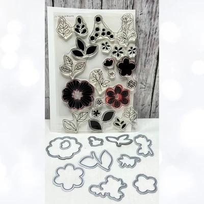 Troqueles estampillas de goma de flores My Favorite Things BOLD BLOOMS Foto 1 de 2