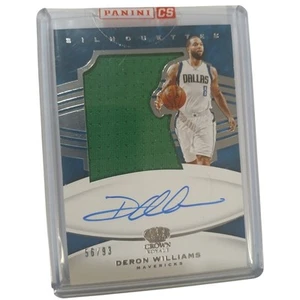 2020-21 Panini Crown Royale - Silhouettes Deron Williams #SL-DWL 56/93 - Picture 1 of 3