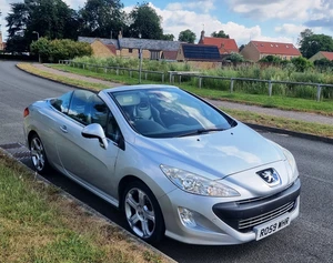 2009 Peugeot 308 CC 2.0 HDi GT Euro 5 2dr MOT 11-08-26 Great Car - Picture 1 of 24