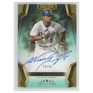 Nomar Garciaparra On-Card Auto /75 2024 Topps Five Star Aqua Bookend #'d 75/75 - Foto 1 di 3